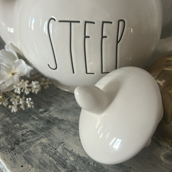 Rae Dunn STEEP tea pot - Picture 3 of 4